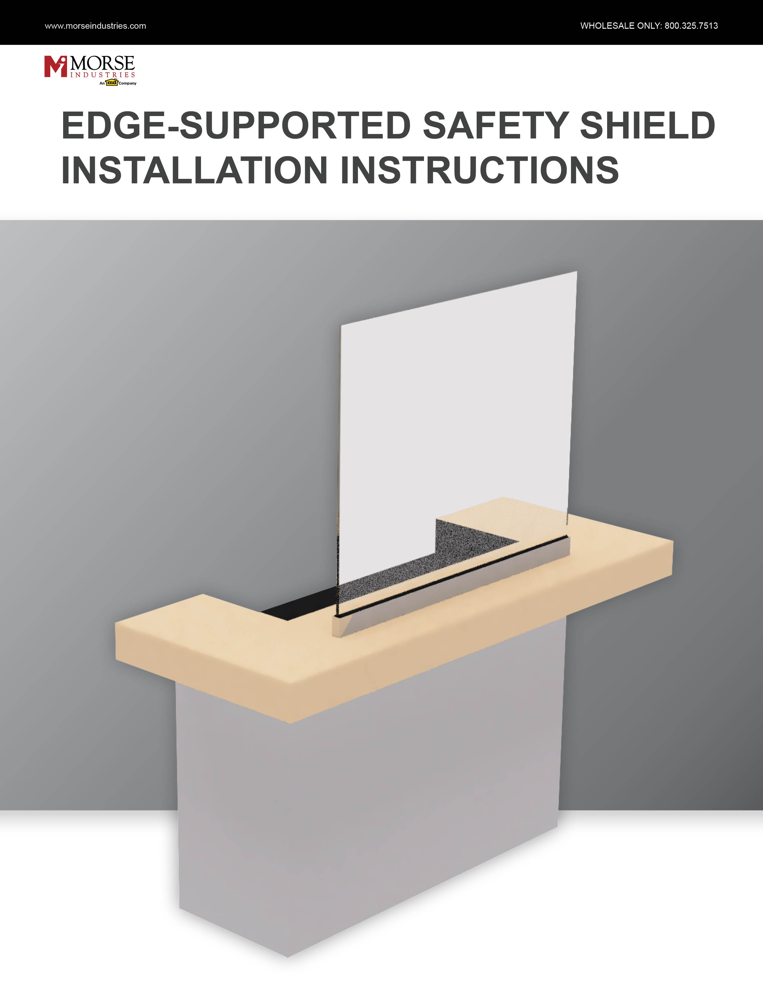 Edge-Supported Installation Instructions