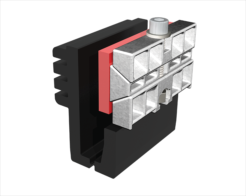 Panel Grip Dry Glaze System Steel Railing With Glass Wholesale